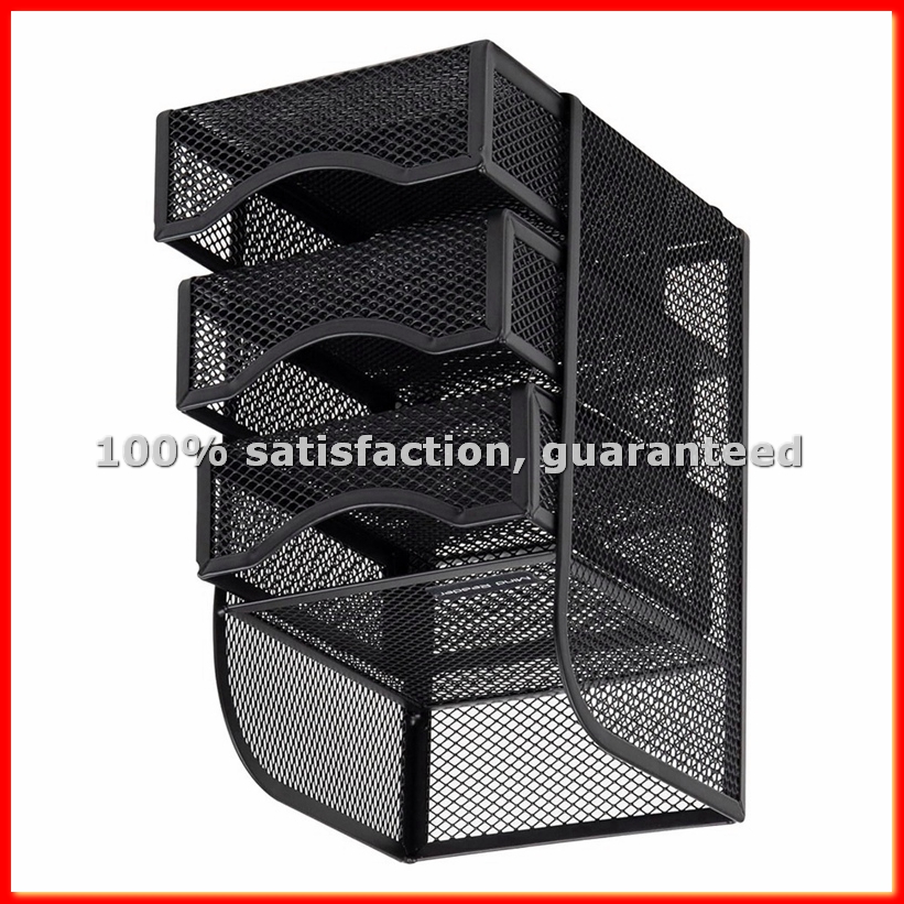 Paper Basket Mesh - Organizador de Escritorio con Cajón, Cesta