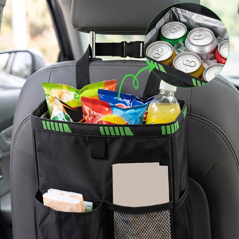 Paper Basket Mesh - basura colgante para respaldo del asiento