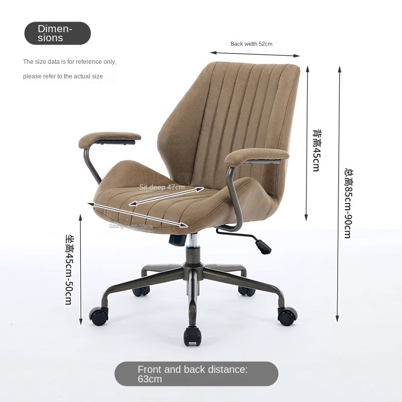 Office Furniture Usa - Silla de Oficina Americana de Gamuza
