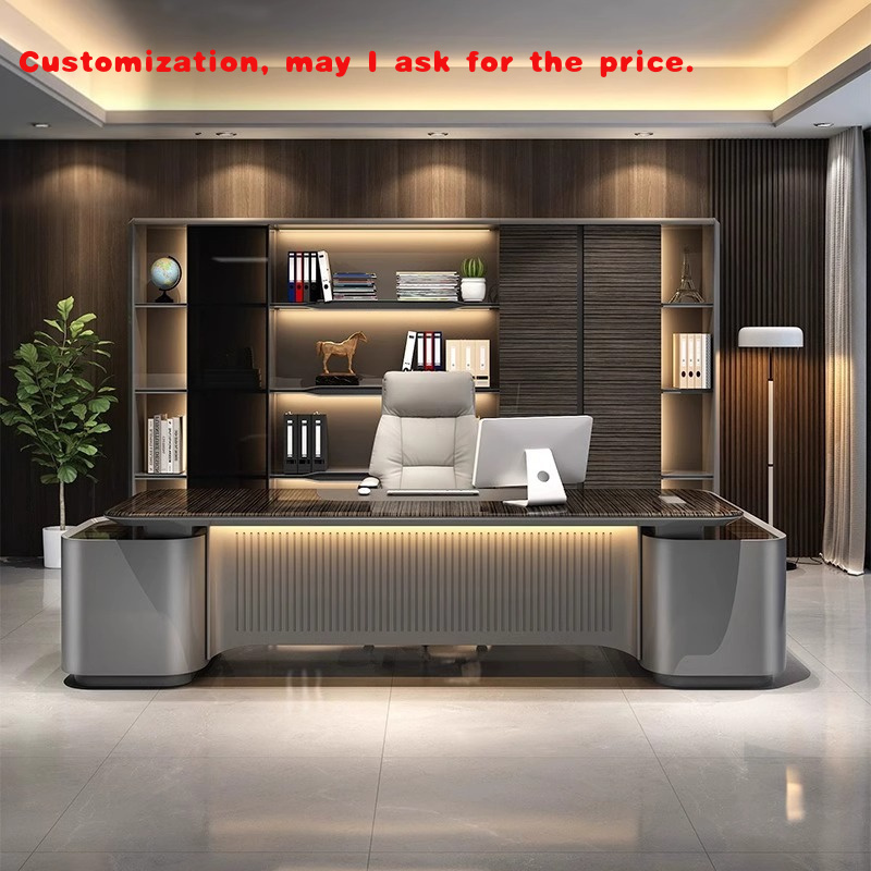 Mesa ejecutiva lacada de lujo  - Office Furniture Luxury reseña y precio