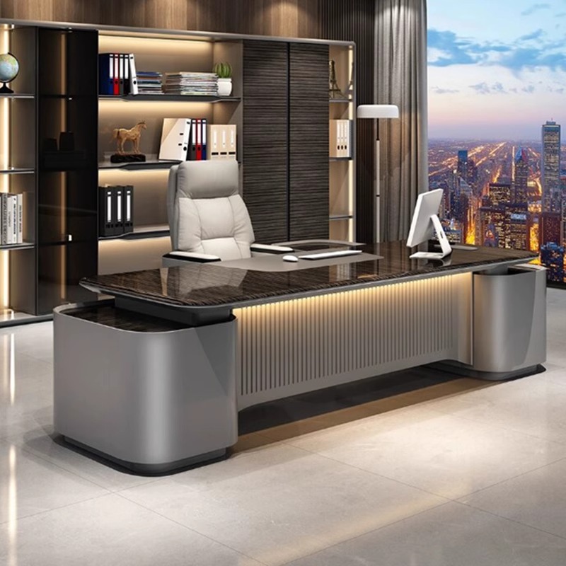 Mesa ejecutiva lacada de lujo  - Office Furniture Luxury reseña y precio