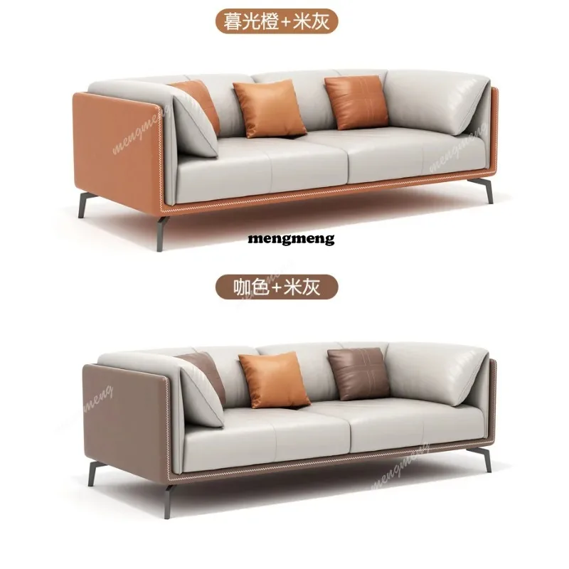 03A Sofás de Oficina de Cuero  - Office Furniture Luxury reseña y precio