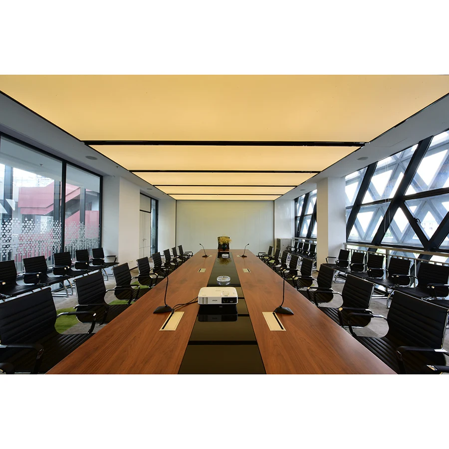 Mesa de conferencias de madera - Office Furniture Factory reseña y precio