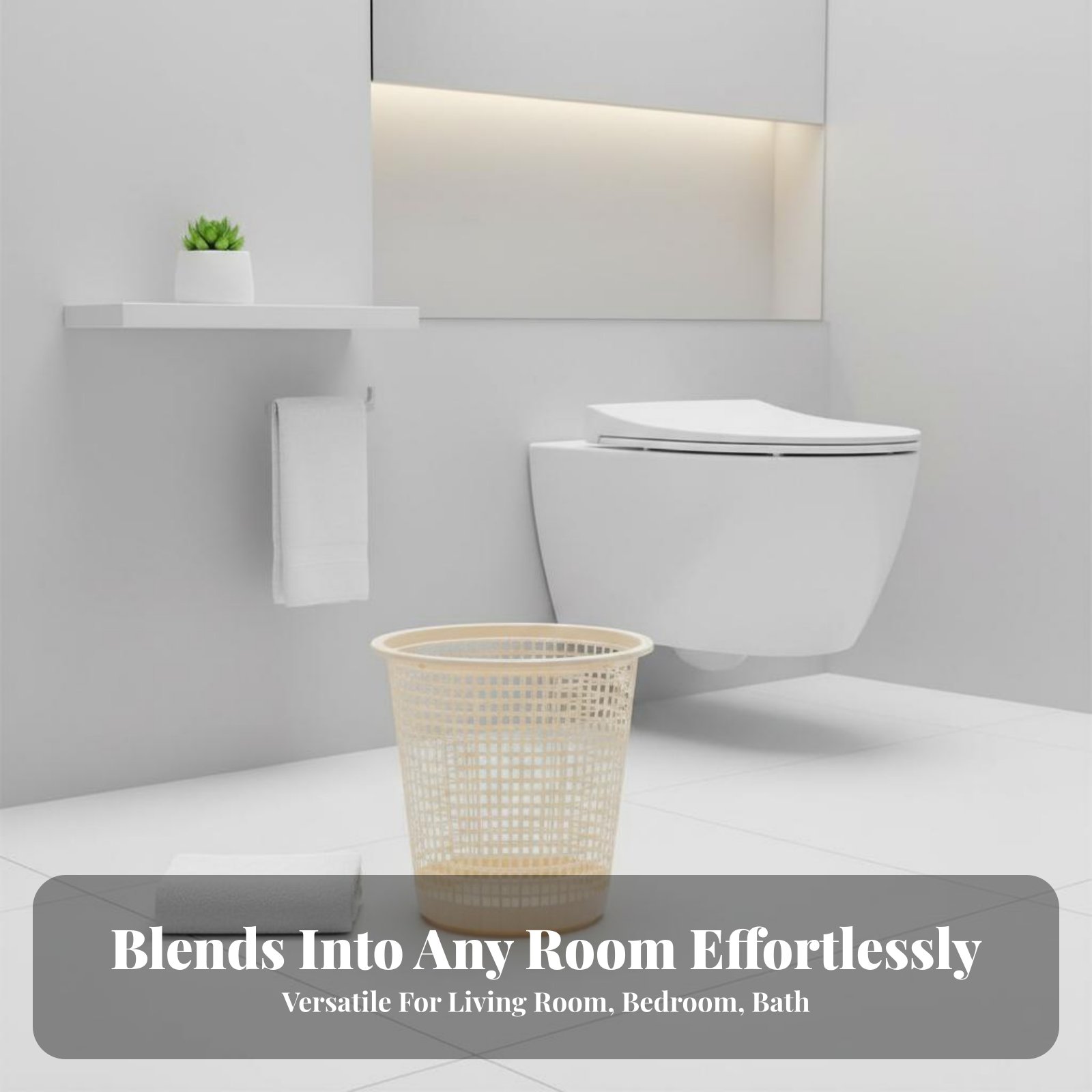 Cesto de basura con ventilació - Paper Basket Mesh reseña y precio
