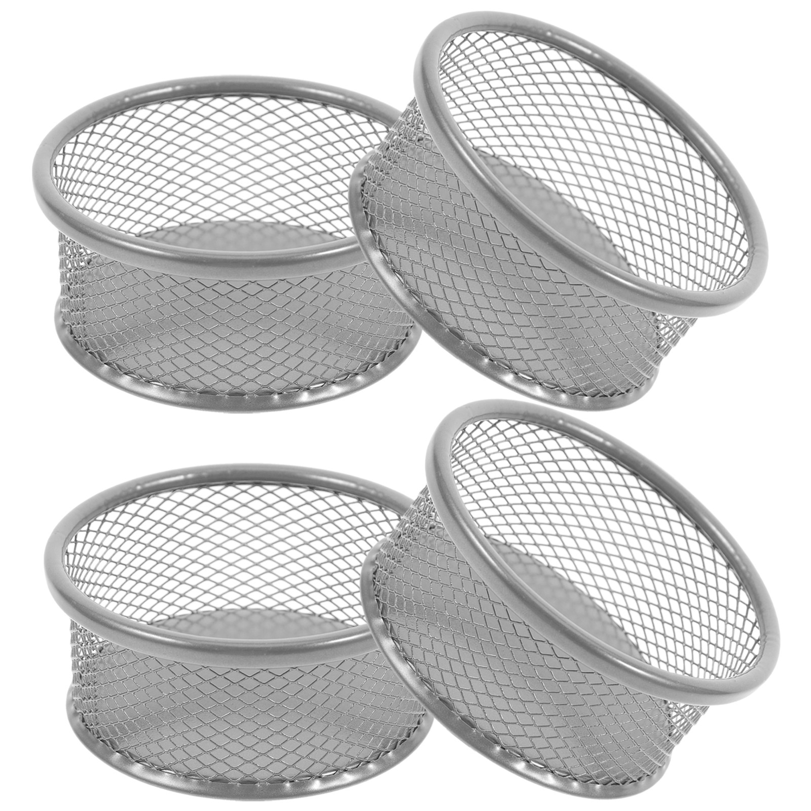 4 piezas de organizadores de m - Paper Basket Mesh reseña y precio