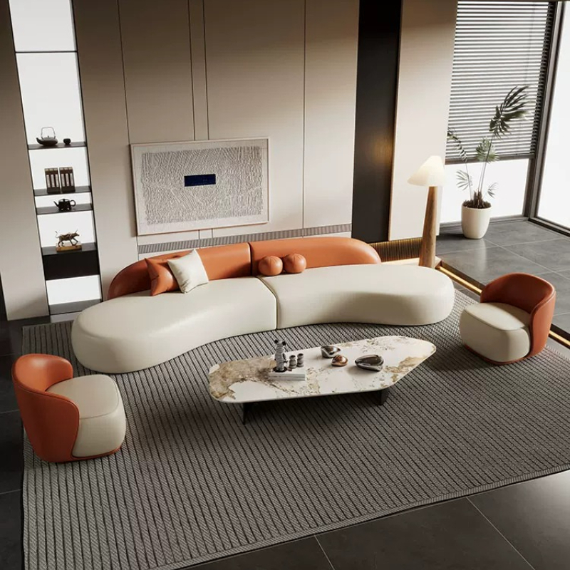 Sofá Curvo de Lujo Italiano, M - Office Furniture Luxury reseña y precio