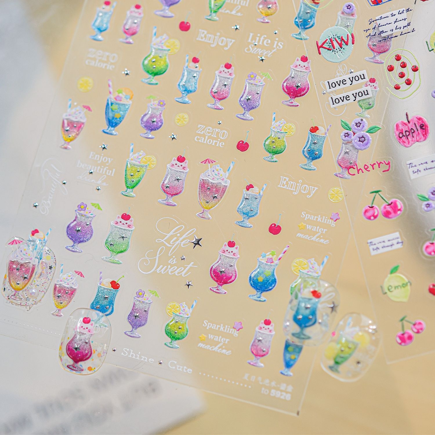 Adhesivos para Uñas con Diseño - Paper Basket Mesh reseña y precio