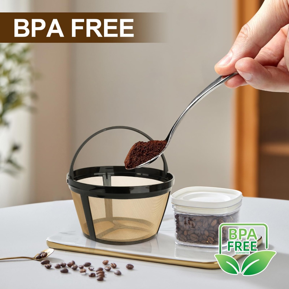 Filtros de Café Reutilizables  - Paper Basket Mesh reseña y precio