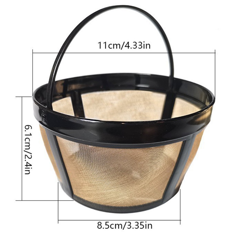 Filtros de Café Reutilizables  - Paper Basket Mesh reseña y precio