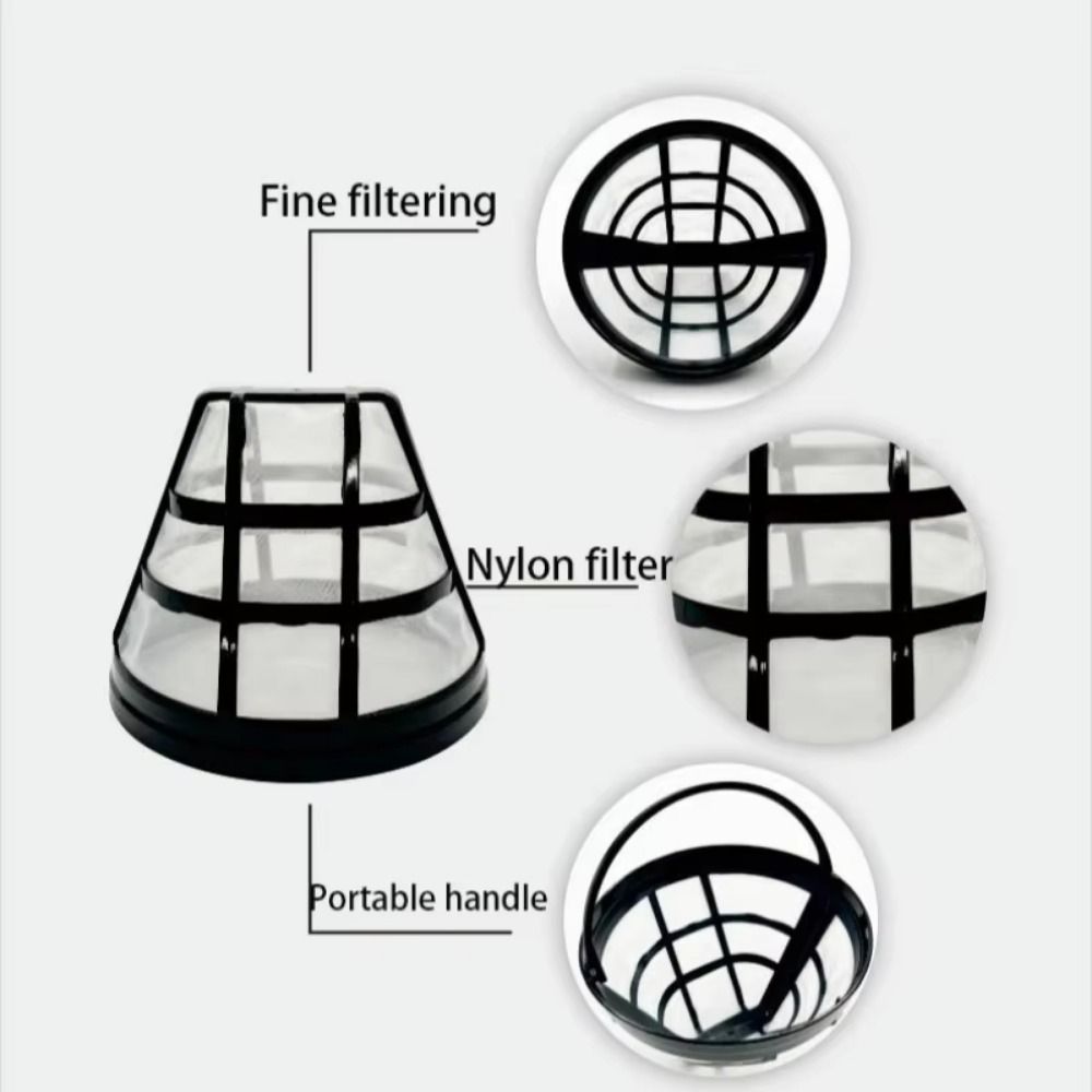 4 filtros de malla para café c - Paper Basket Mesh reseña y precio