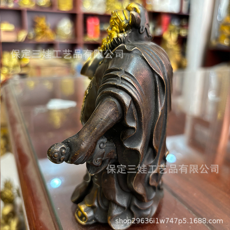Estatua de Bronce de Zhong Kui - Office Furniture Heaven reseña y precio