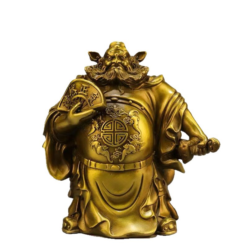 Estatua de Bronce de Zhong Kui - Office Furniture Heaven reseña y precio